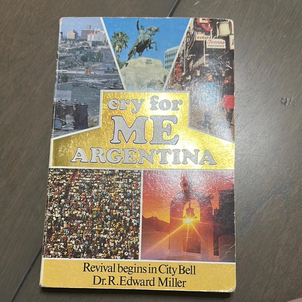 Cry for Me Argentina Book